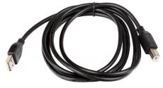 Кабель Gembird USB 2.0 AM/CM 3 м (пакет) черный ( CCP-USB2-AMCM-10)