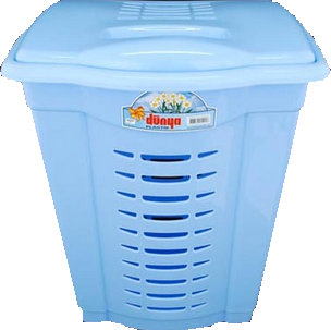 Корзина для белья Dunya Plastik 05001 Blue